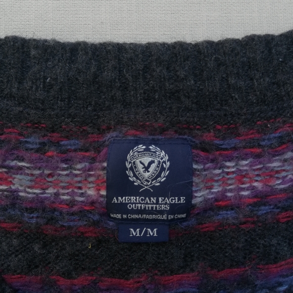 American Eagle Wool Ski Sweater - Picture 3 of 3